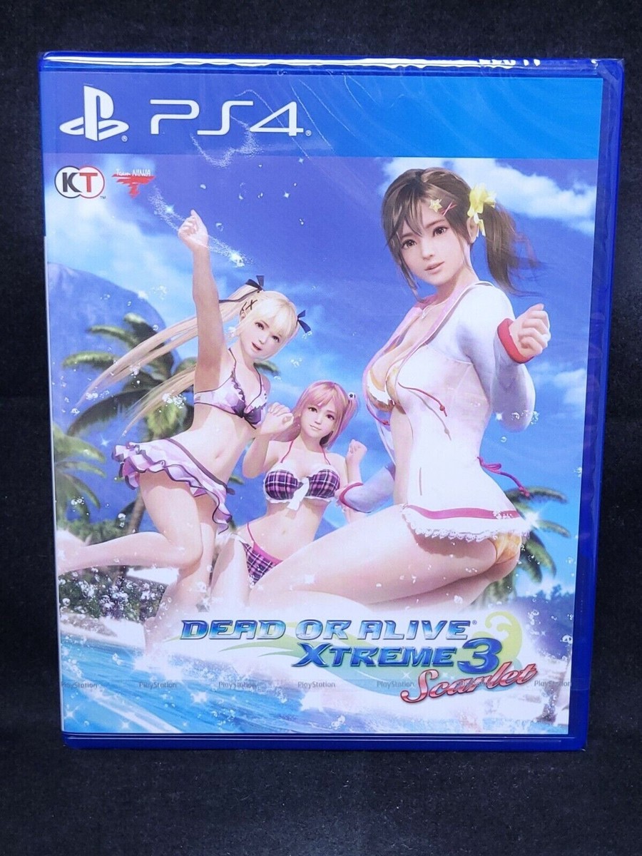 Dead or Alive Xtreme 3 Scarlet PlayStation 4 PS4 ENGLISH PACKGING