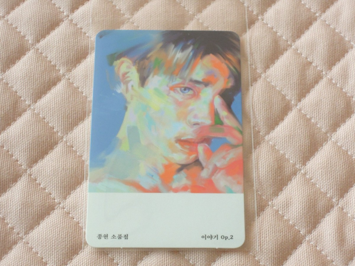 SHINee Jonghyun The Collection : Story Op.2 Photocard Lonely *READ