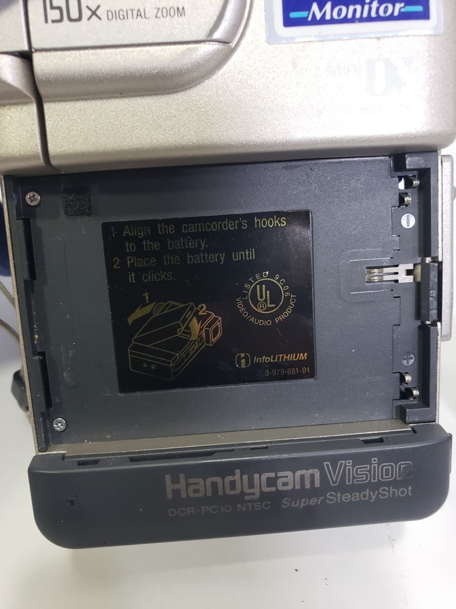 Sony DCR-PC10 Handycam Mini DV Camcorder Video Camera JAPAN | eBay