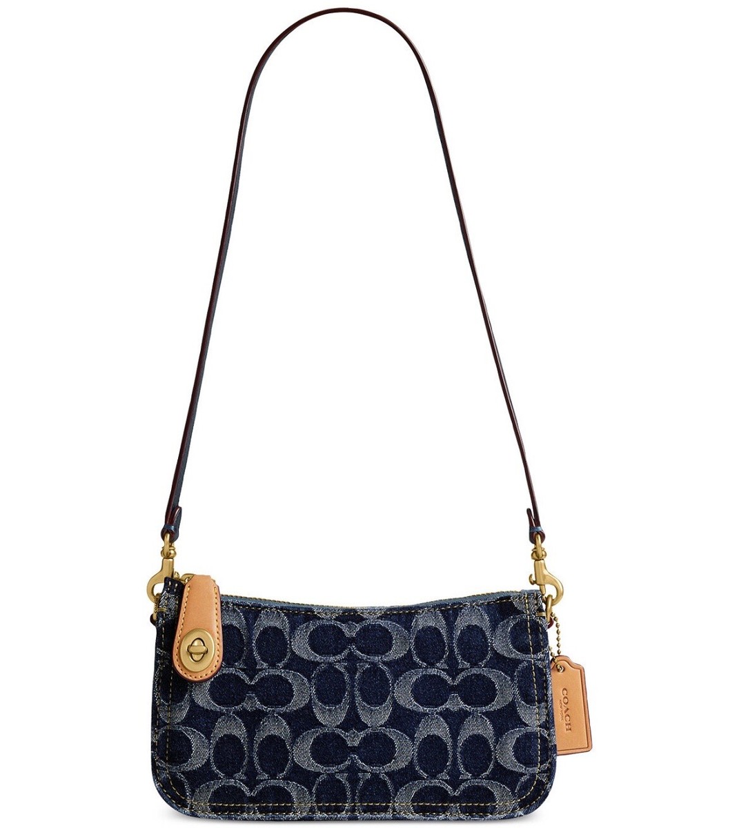 ❤️ Coach Penn CR688 B4/BLue Shoulder Bag in Signature Denim | eBay