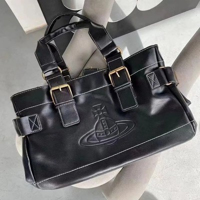 Vivienne Westwood Accord handbag, shoulder bag, tote bag, Black