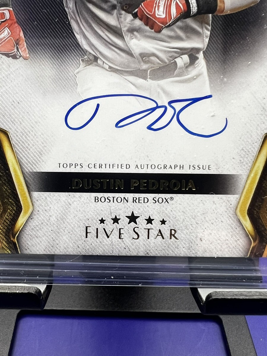 スポーツ選手 Dustin Pedroia 1/1 Autograph Patch スポーツ選手