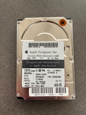 Apple IBM Internal 2.5