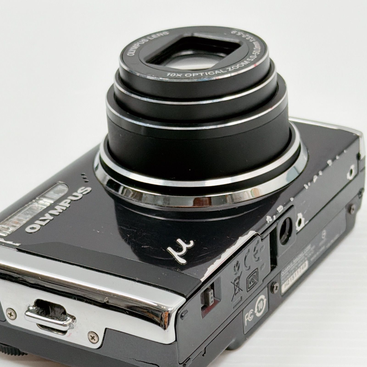 OLYMPUS μ-9000 Black Digital Camera Compact Tested Working with