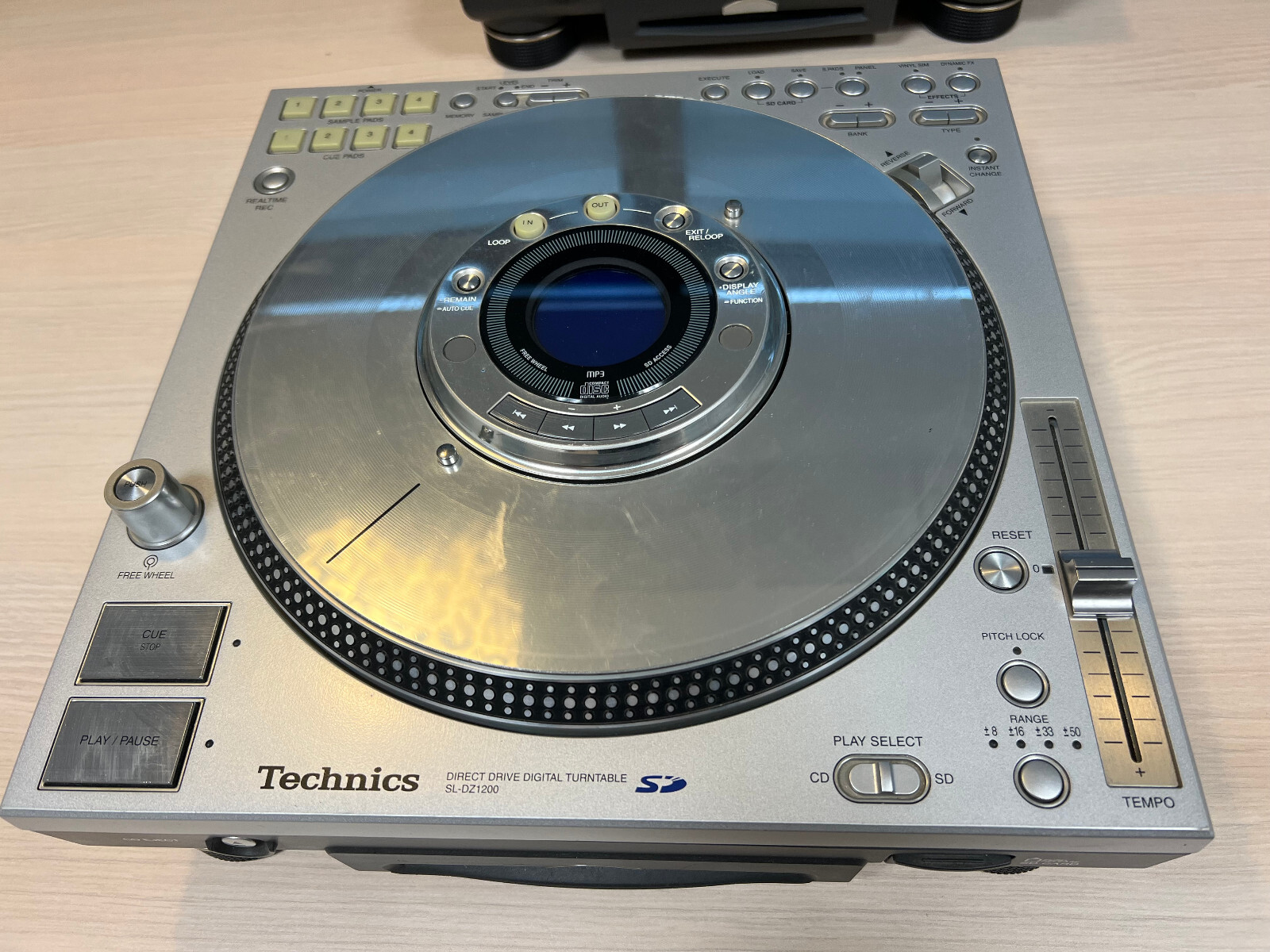 通電音出し確認済] Technics SL-DZ1200 CDJ 通電音出し確認済