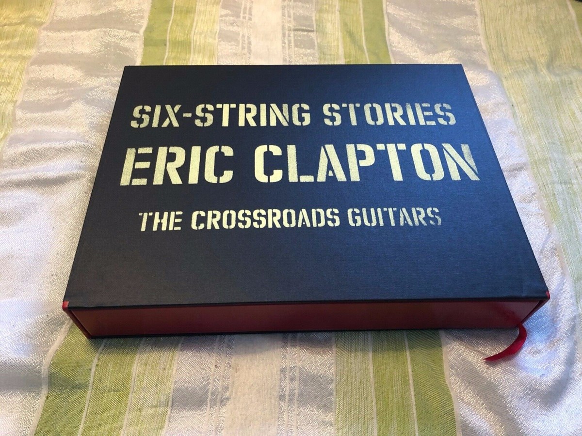 Six String Stories Eric Clapton Limited Edition Book. Signed by