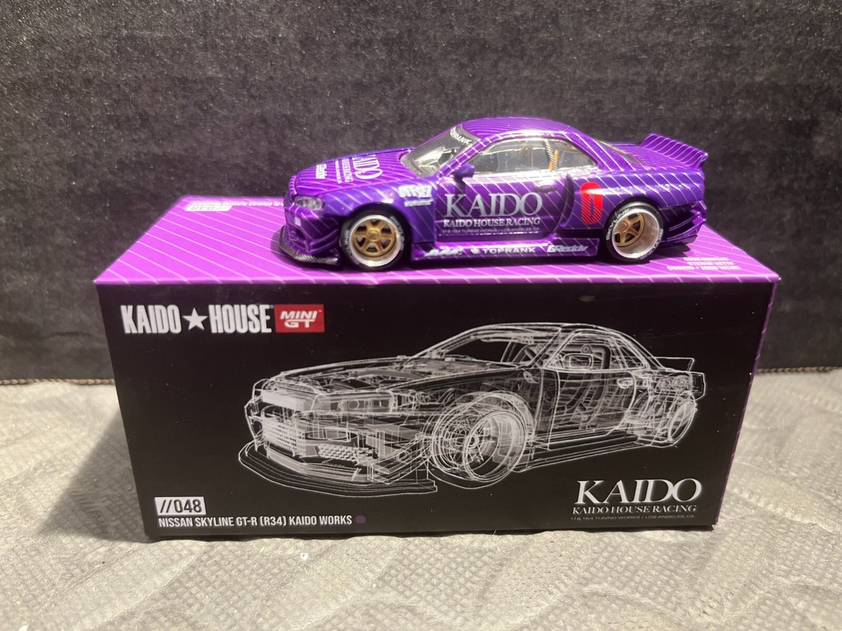 KAIDO☆HOUSE R34 スカイラインTOP SECRETケース付き KAIDO☆HOUSE R34