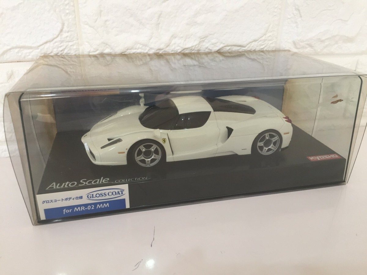OLD Rare Kyosho MINI-Z Racer Body ENZO FERRARI WHITE Gloss for MR