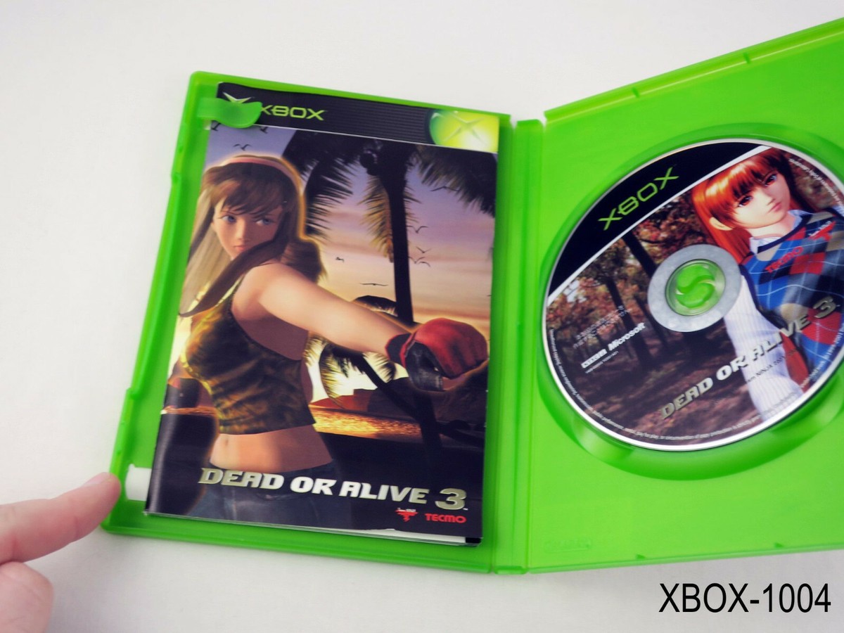 Dead or Alive 3 Xbox Japanese Import JP NTSC-J Region Locked Japan