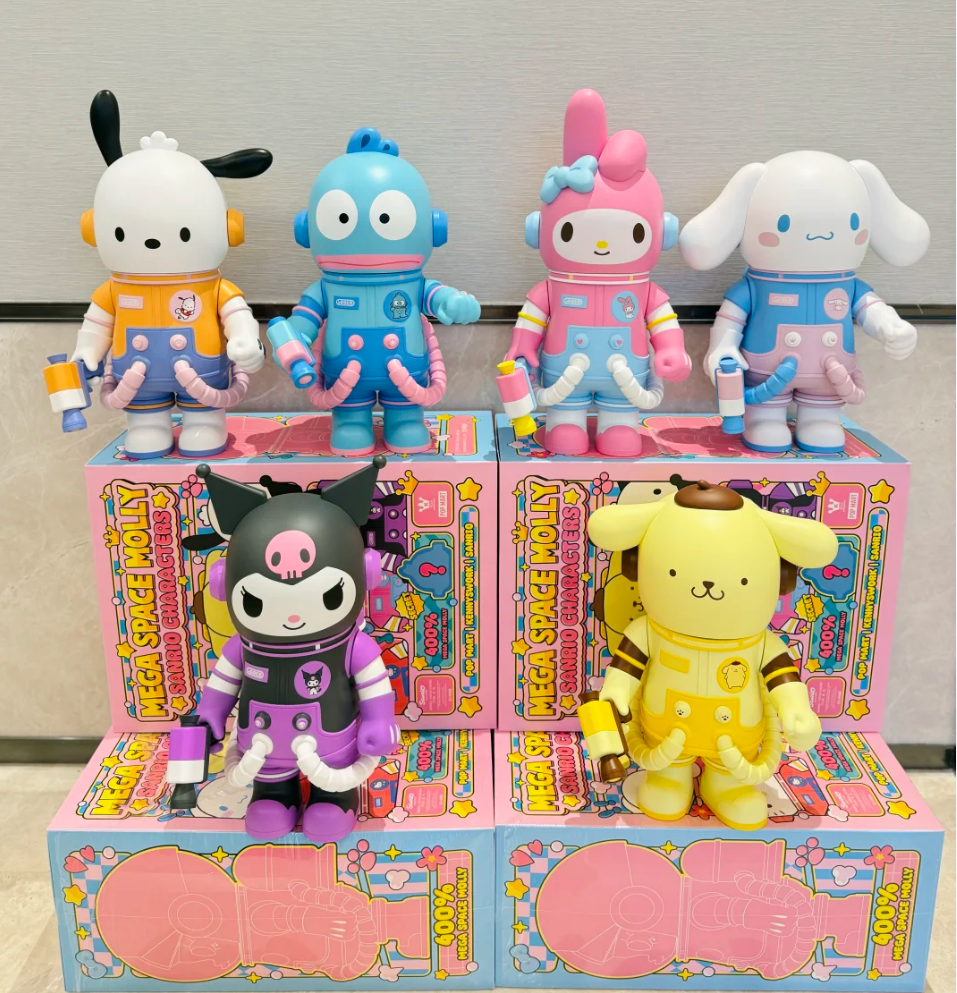 MEGA SPACE MOLLY 400% Sanrio Family Series Blind Box Figure Toys