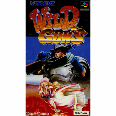 Nintendo SFC Wild Guns NTSC Super Famicom SNES SHVC-4W Authentic