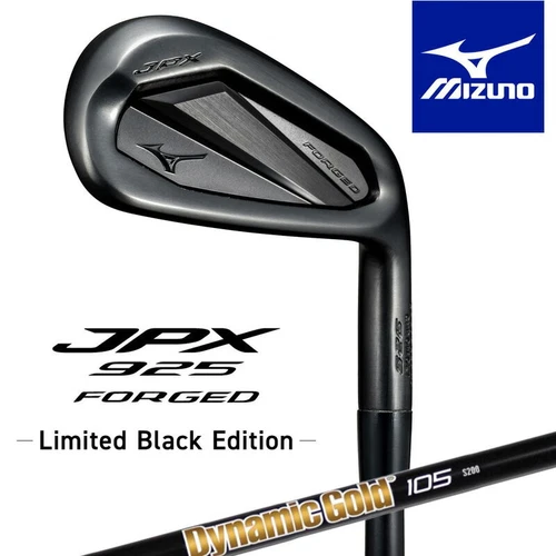 MIZUNO JPX 925 Forged Limited Black IronSet 5-9 Pw RH DynamicGold