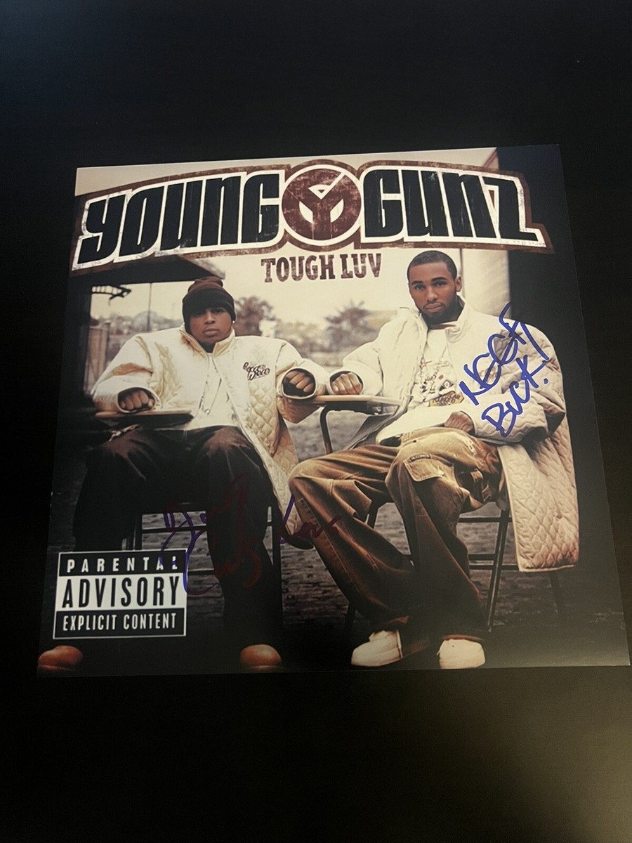 Young Gunz Signed 12x12 Photo Chris & Neef Tough Luv Proof Roc A