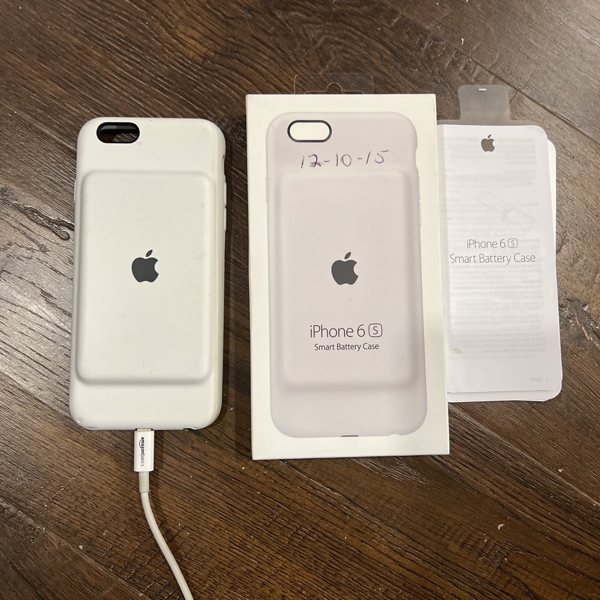 iPhone 6 6s Apple smart battery charging case W/ Box | eBay