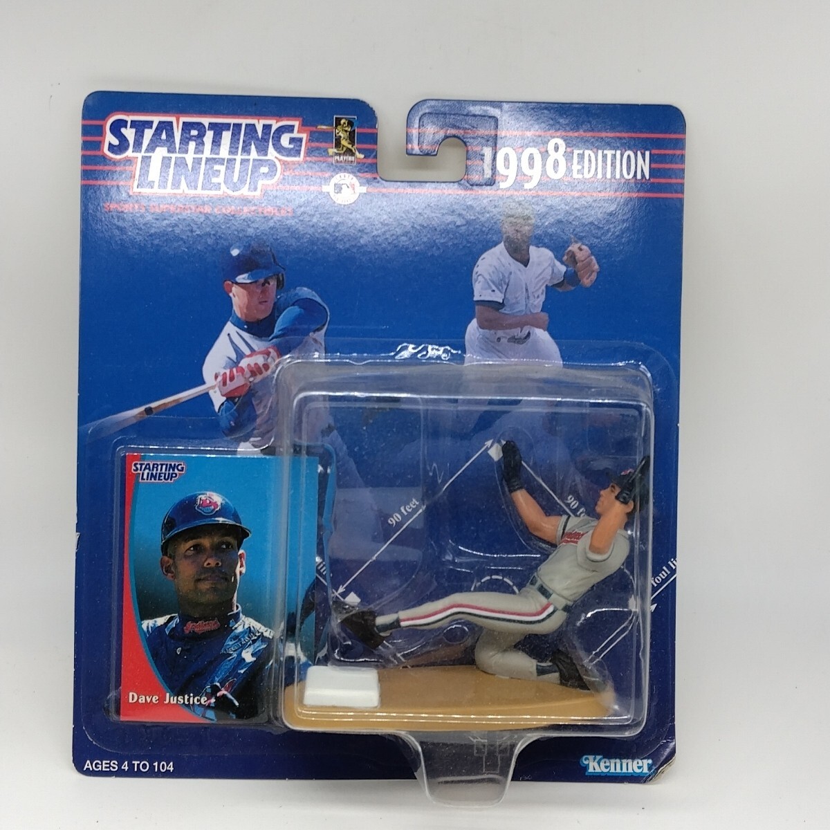 1998 Edition Starting Lineup Kenner SLU Collectible Dave Justice
