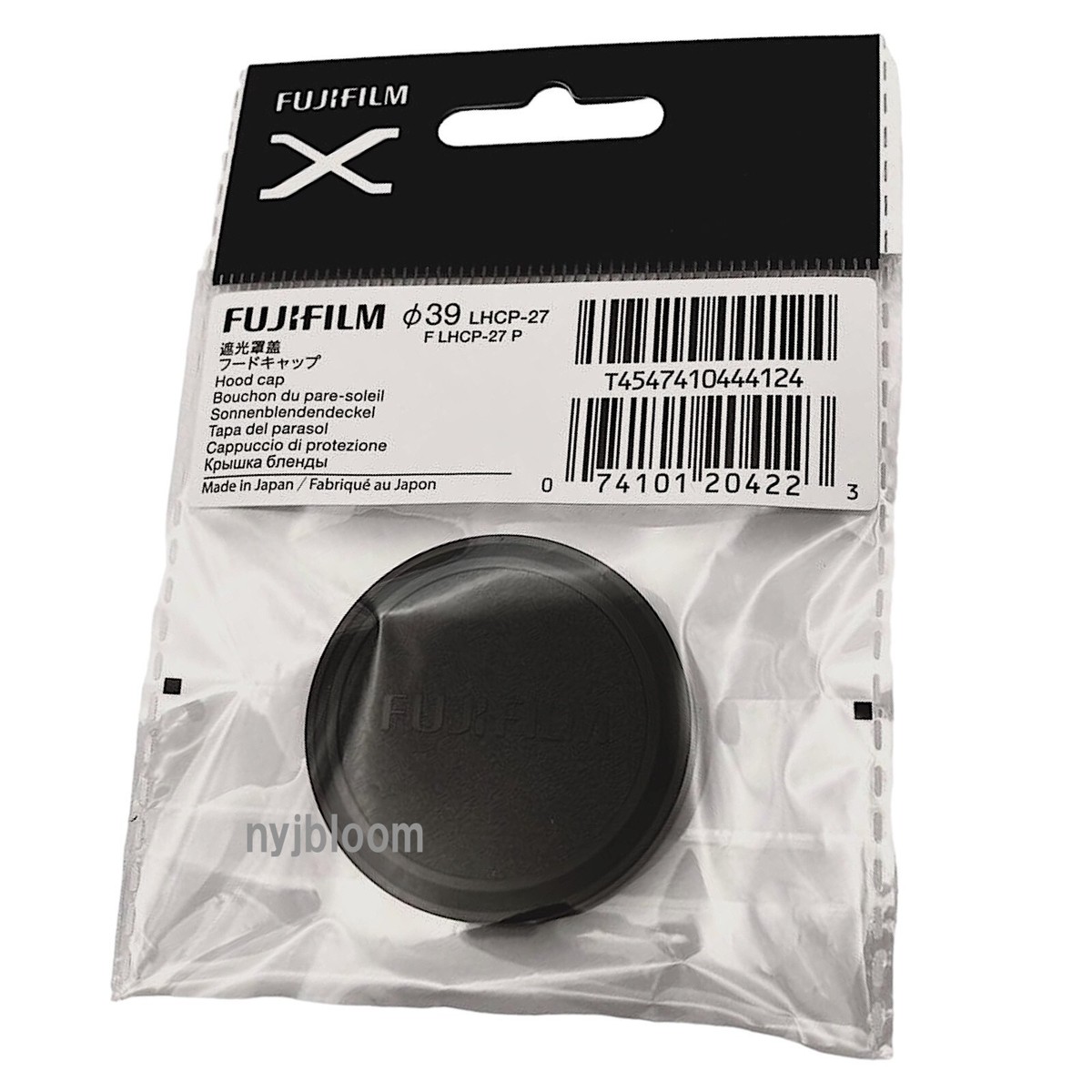 New FUJIFILM LHCP-27 Lens Hood Cap for XF 27mm F2.8 & XF27mm F2.8