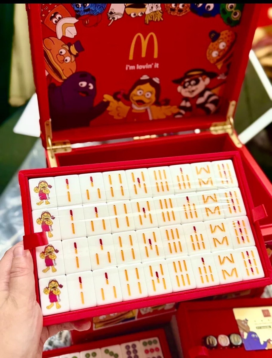 McDonalds Hong Kong 50th Anniversary Mahjong gift Set 2025 Limited