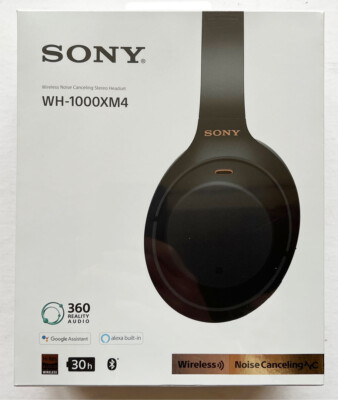 GENUINE Sony WH-1000XM4 Wireless HD Noise Cancelling Over Ear