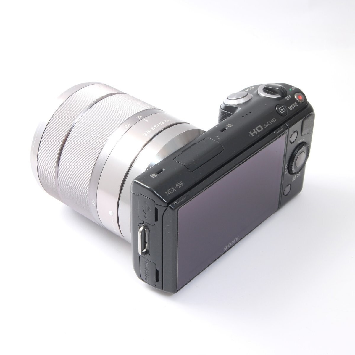 Sony Alpha NEX-5N 16.1MP Digital Camera Black Kit w/ 18-55mm Lens