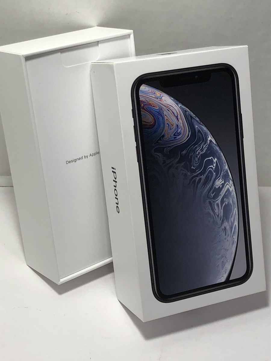 Apple iPhone XR RETAIL BOX-64GB Black Apple Inc | eBay
