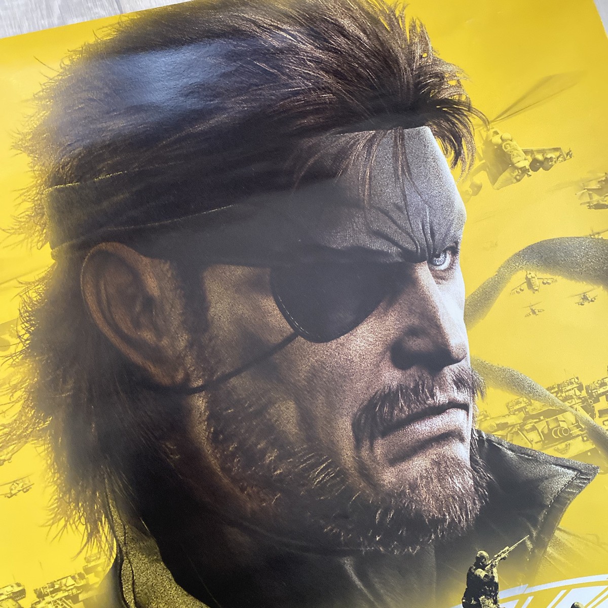 Metal Gear Solid Peace Walker Poster B2 2010 KONAMI Game Official