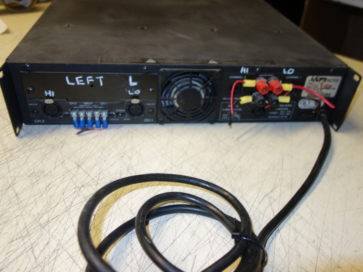 QSC EX-1600 600W /4Ohm Output Power Professional Amplifier | eBay