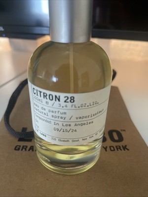 Le Labo Citron 28 3.4 /100ml Seoul Exclusive Scent. Brand New In