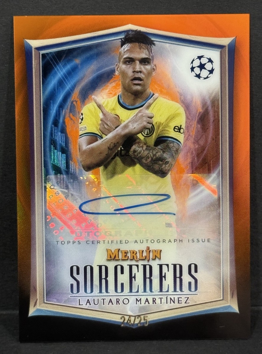 2022-23 Topps Merlin UEFA Inter Milan Lautaro Martinez Sorcerers