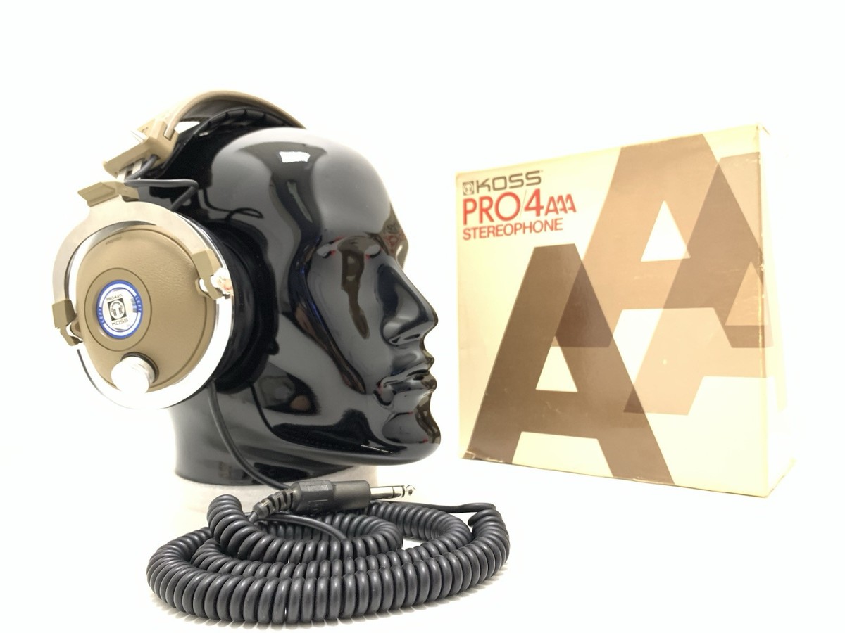 KOSS PRO 4AAA Professional Headphones Vintage 1975 RARE Original
