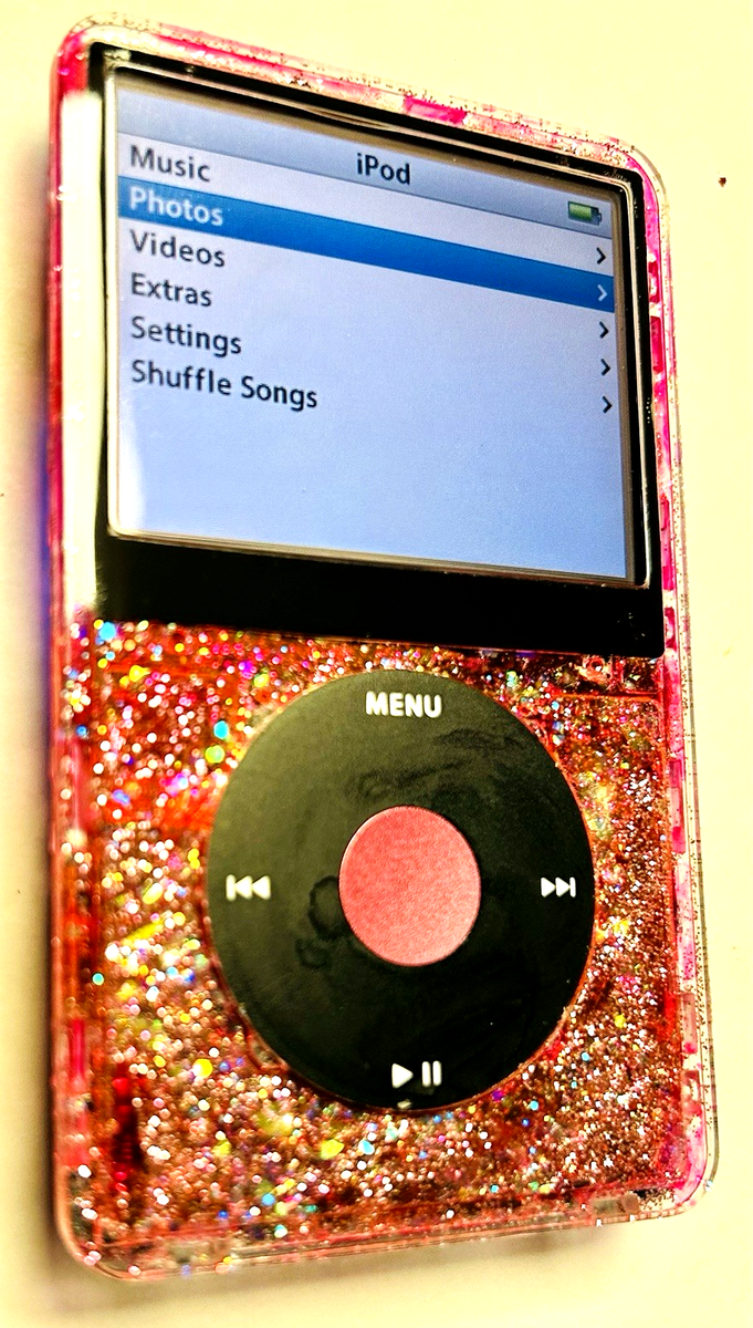 APPLE iPOD CLASSIC 5.5th Atomic PINK Sparkler 256GB SSD DAC with