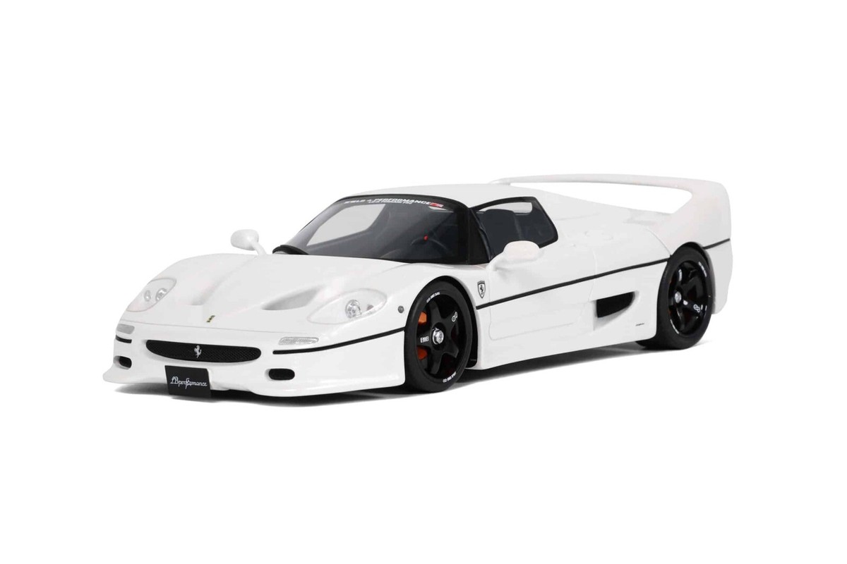 1/18 Ferrari F50 LBWK 2013 (White) Resin Model Car by GT Spirit