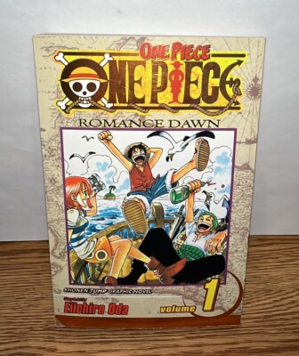 One Piece Volume 1 Romance Dawn Gold Foil Cover Edition Manga 2006