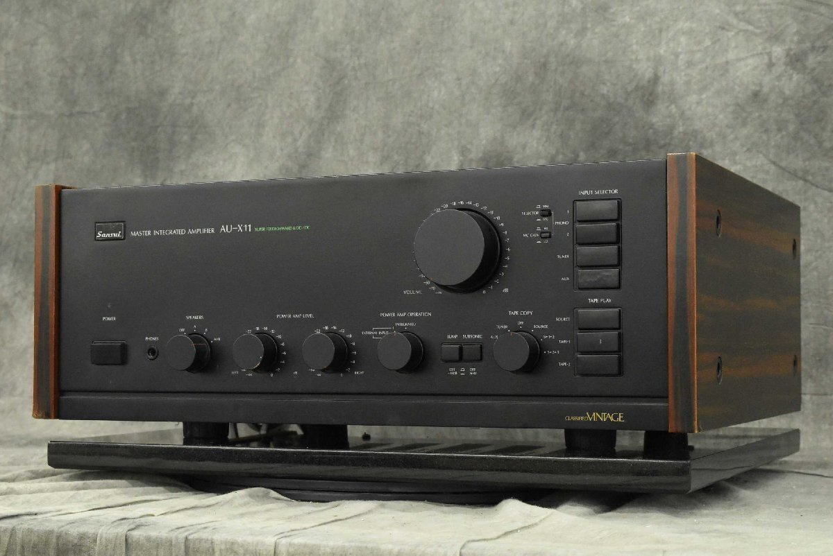 Sansui AU-X11 Master Integrated Pre-Main Amplifier Sansui - Power