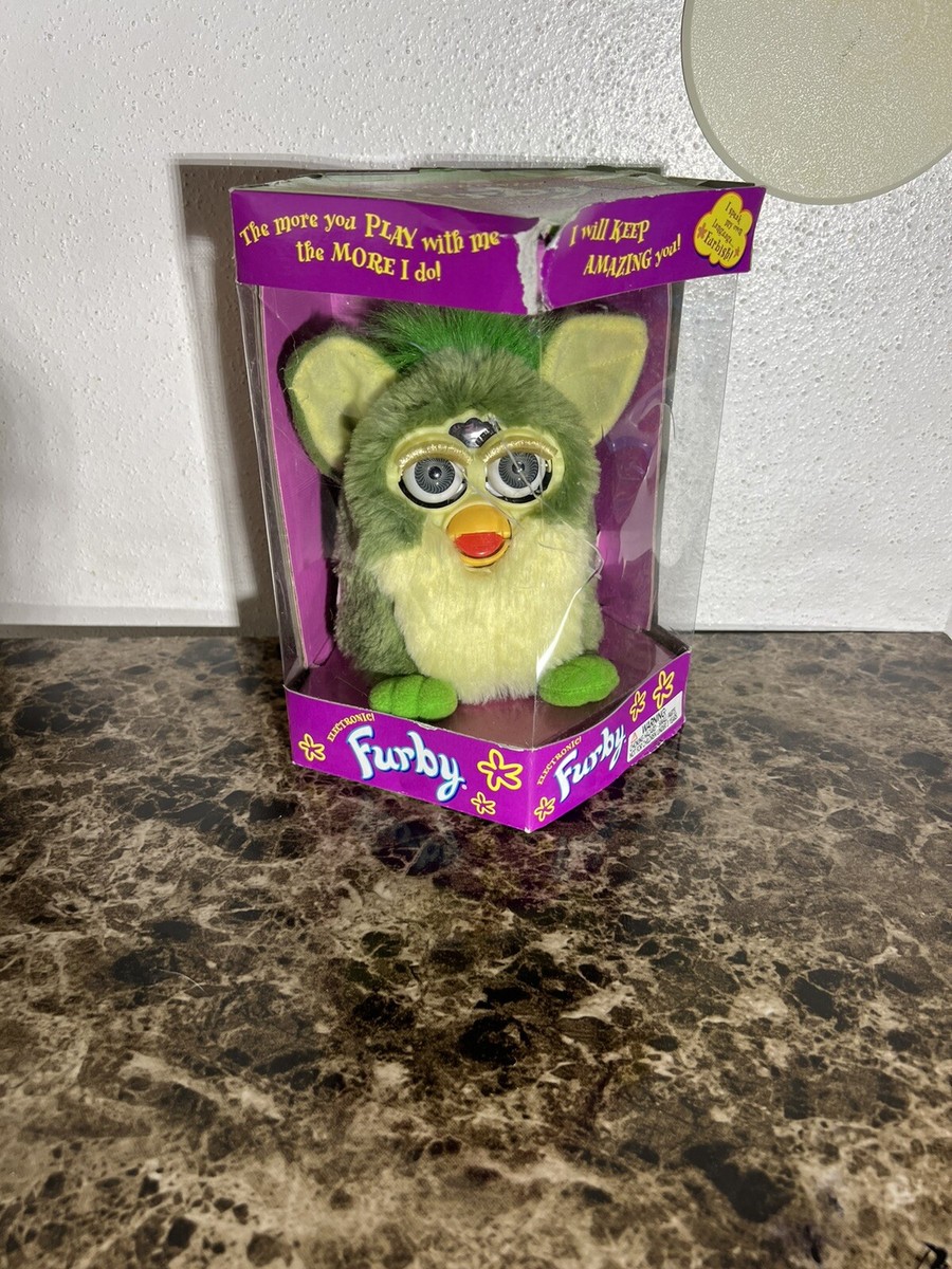 Vintage Furby Green In Box | eBay