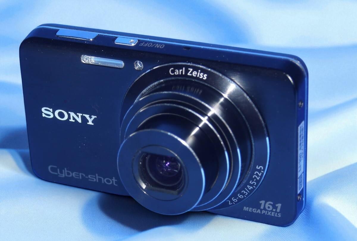 N Mint] SONY Cyber-Shot DSC-W630 Black Compact Digital Camera