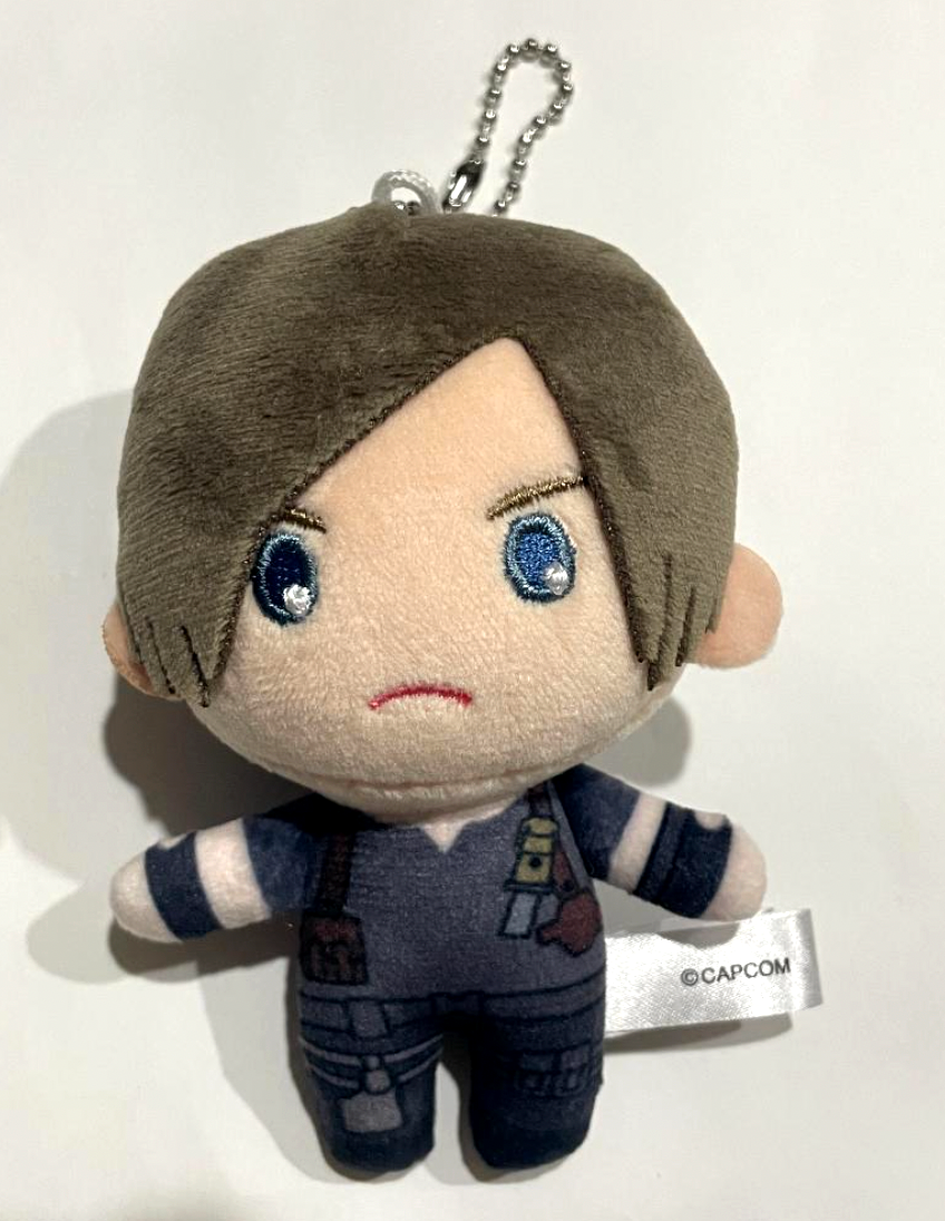 USJ Resident Evil Leon Scott Kennedy Collectible Plush Keychain w