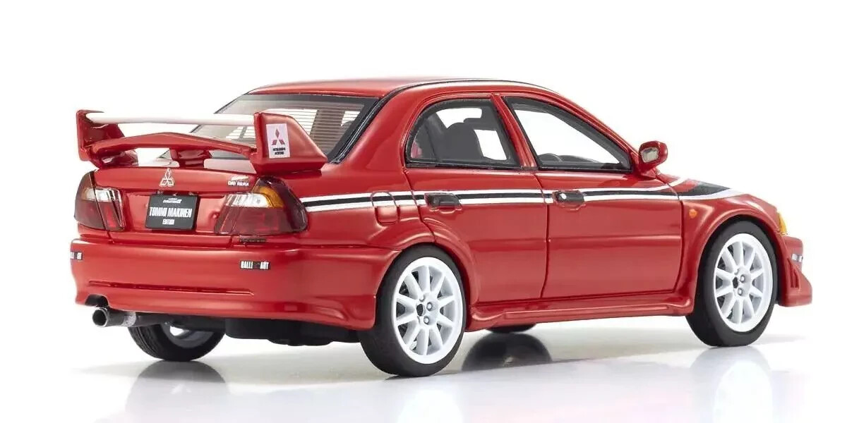 1/43 Mitsubishi Lancer Evolution VI TME Red Resin Model Car by