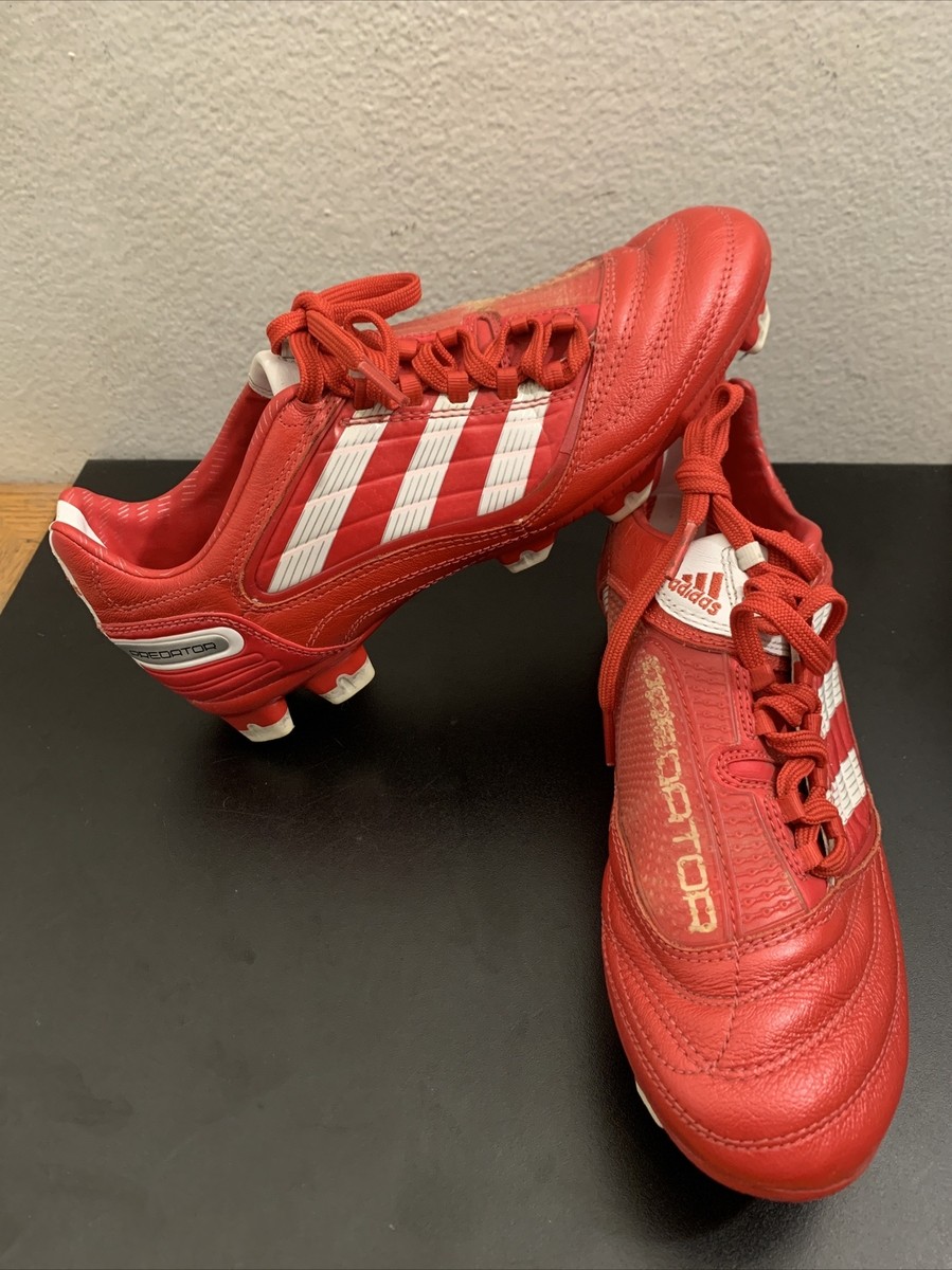 Adidas Predator X TRX FG G19947 Red FIFA World Cup 2010 Men's 7 US