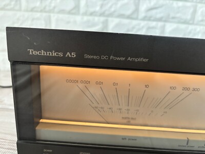 Technics SE-A5 Power Amplifier | 330 W | 2 Channel | Black