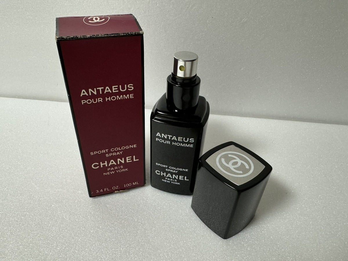 Chanel ANTAEUS SPORT COLOGNE 100ml Spray Vintage 1980's FULL NEW