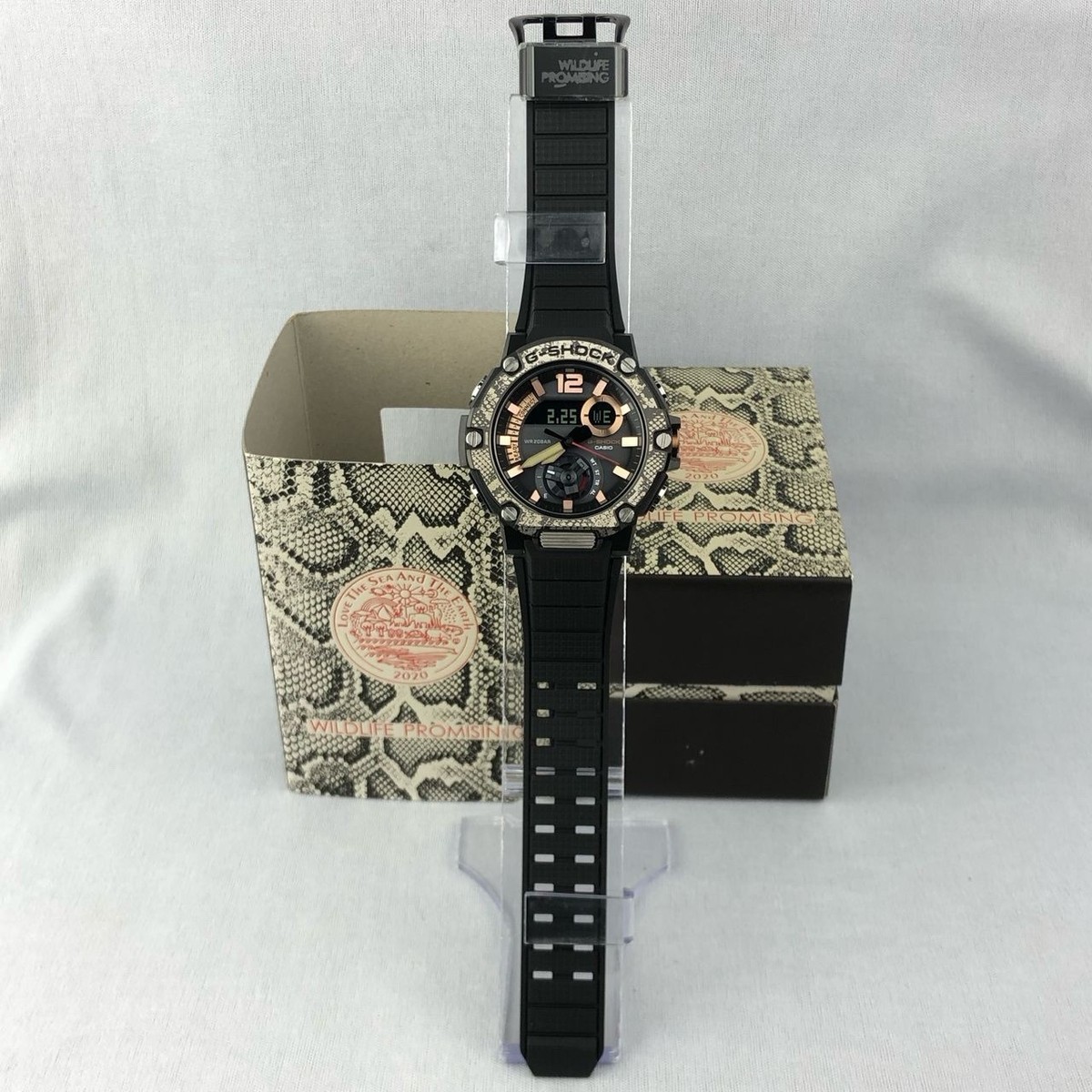 Casio G-Shock X Love The Sea and the Earth 2020 Python Themed GST