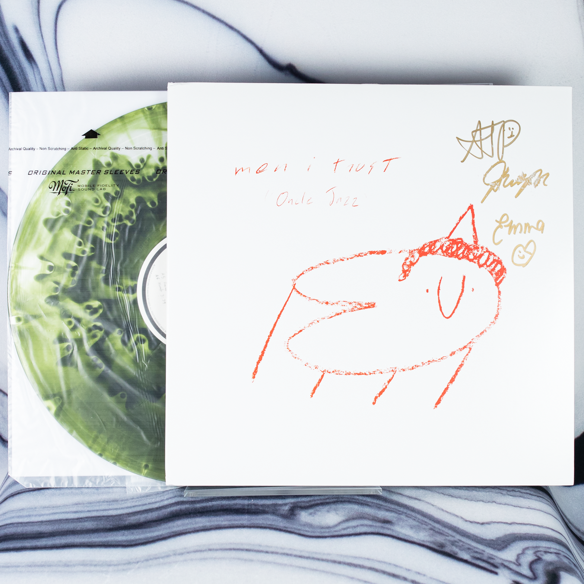 Men I Trust Oncle Jazz SIGNED Ghostly Green /1000 Used | eBay