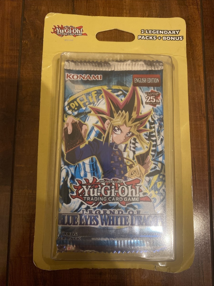 Yugioh 25th Anniversary 2 Legendary LOB & SRL Blister Pack! Sealed