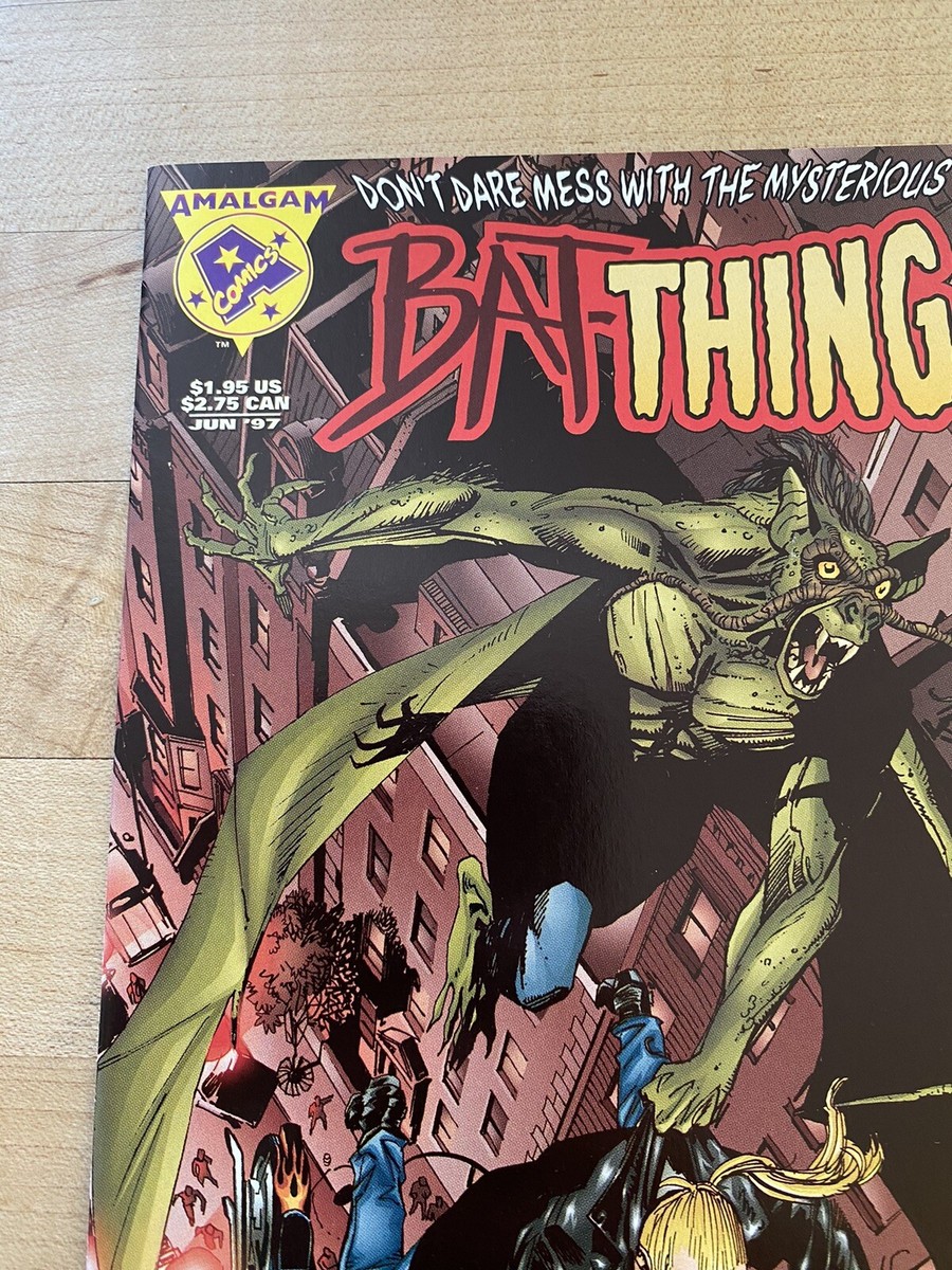 BAT-THING #1 - AMALGAM COMICS! MAN-BAT, MAN-THING, MARVEL COMICS