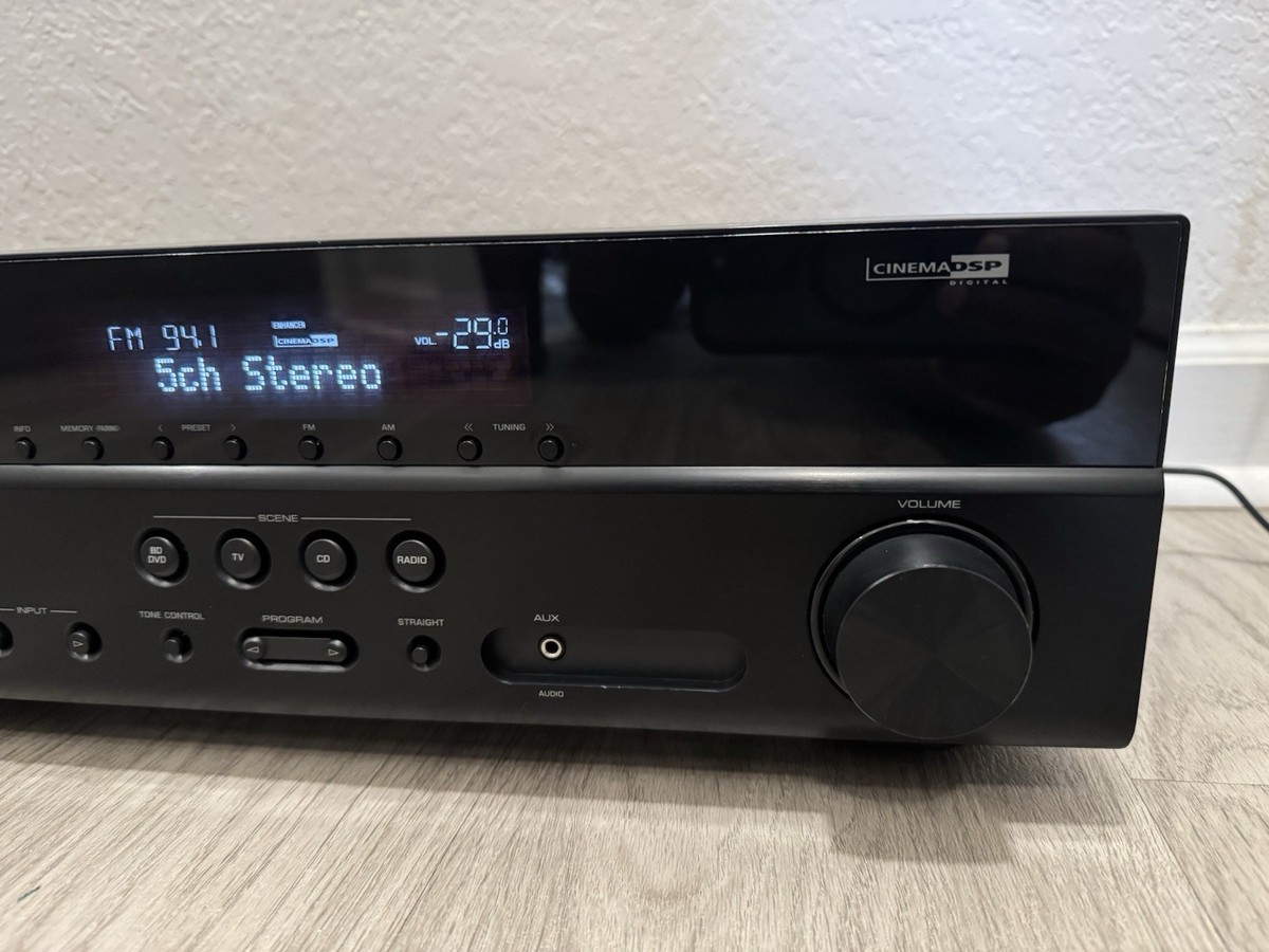 Yamaha Model RX-V379 5.1 4K HD AV Bluetooth Home Theater Receiver