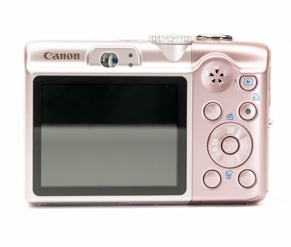 Canon PowerShot A1100 IS 12.1 MP Digital Camera - RARE PINK-90%NEW