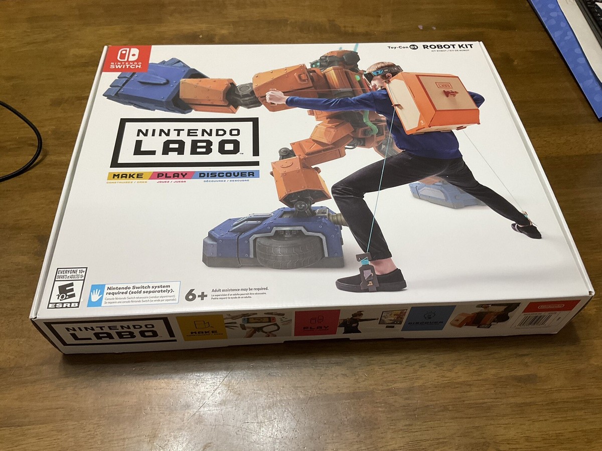 Nintendo Switch Labo Toy-Con 02 Robot Kit, Brand New, Sealed | eBay