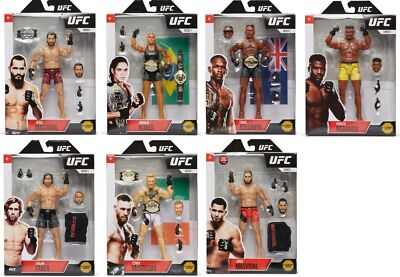 UFC Ultimate Series 1 Figures MMA McGregor Masvidal Adesanya Nunes
