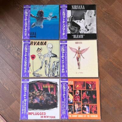 NIRVANA 6 Title LP Complete Luxury Set Japan Limited Edition OBI