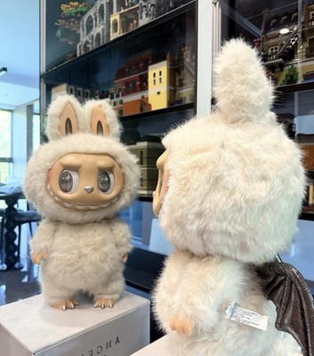 Pop Mart Labubu Zimomo Angel in Clouds Figure + Tote | Authentic